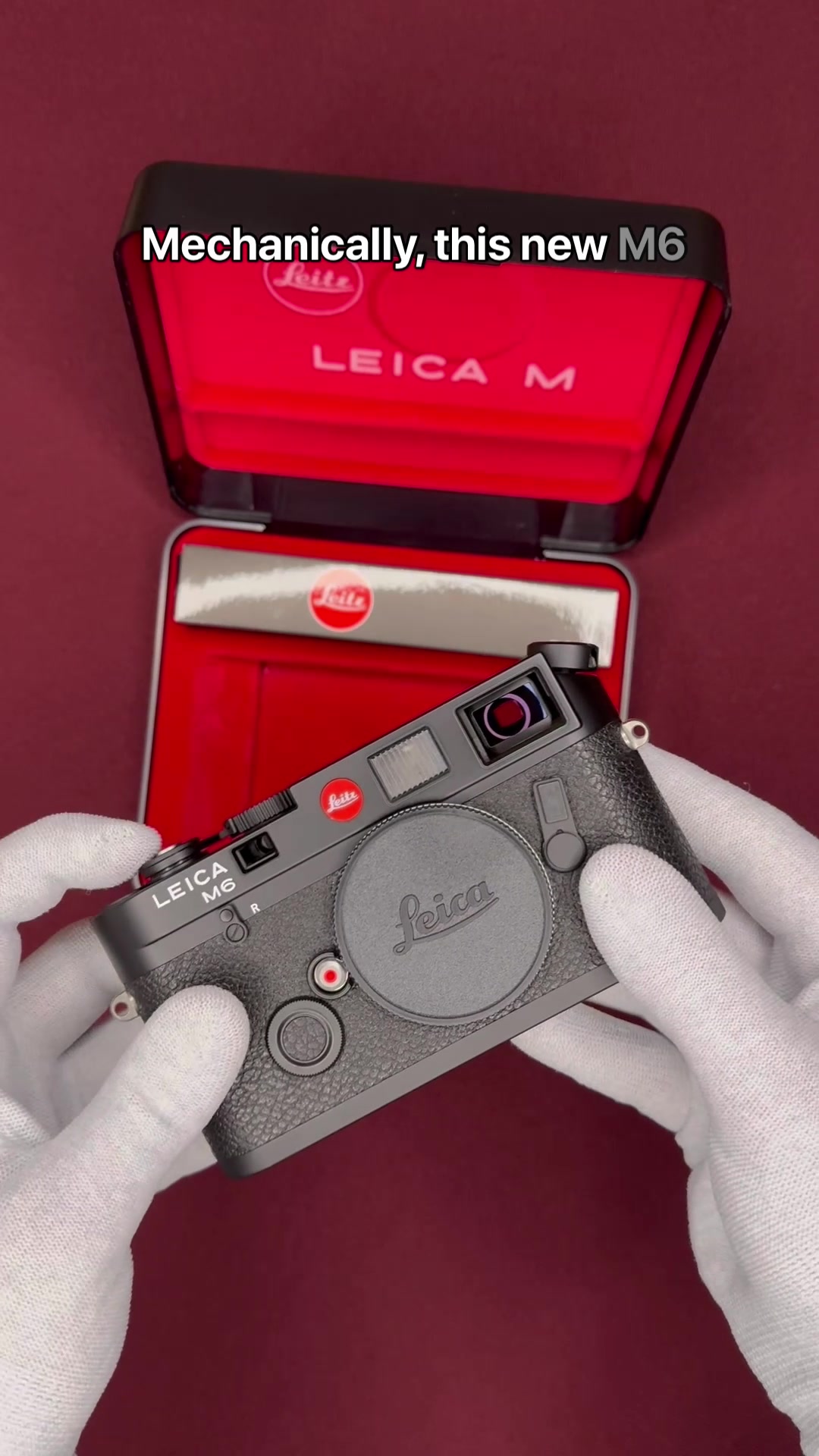 Unboxing the Leica M6 2022 Reissue