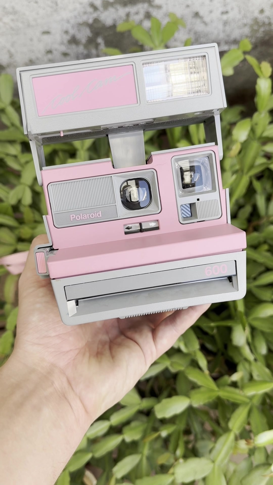 Polaroid 600 Cool Cam with Polaroid Green Film