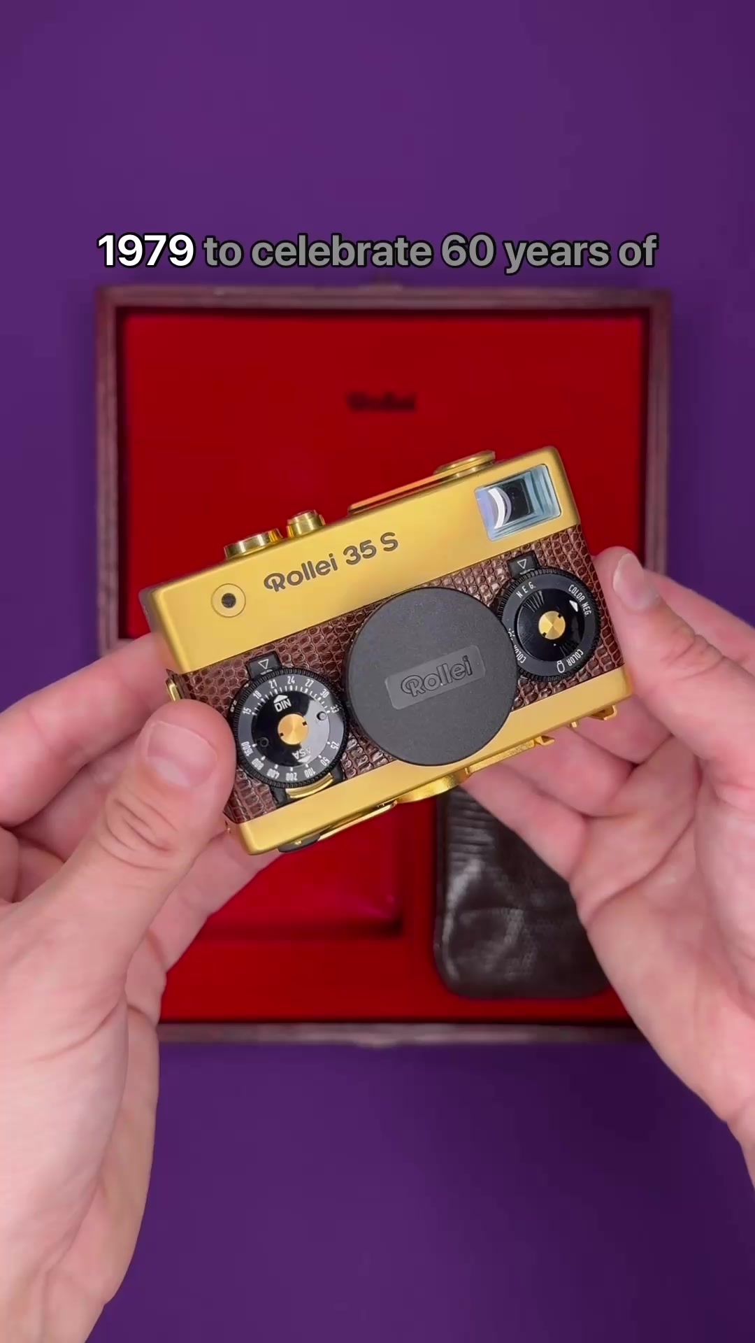 The 60th Anniversary Rollei 35S