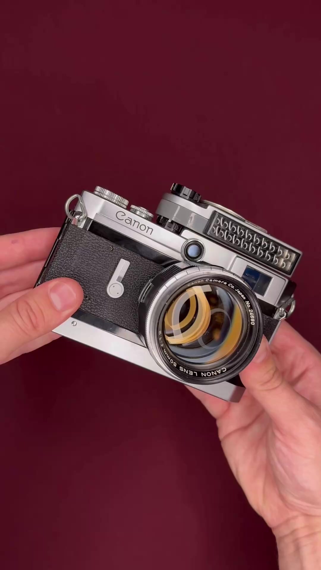 Canon VI-T with 50mm f1.2