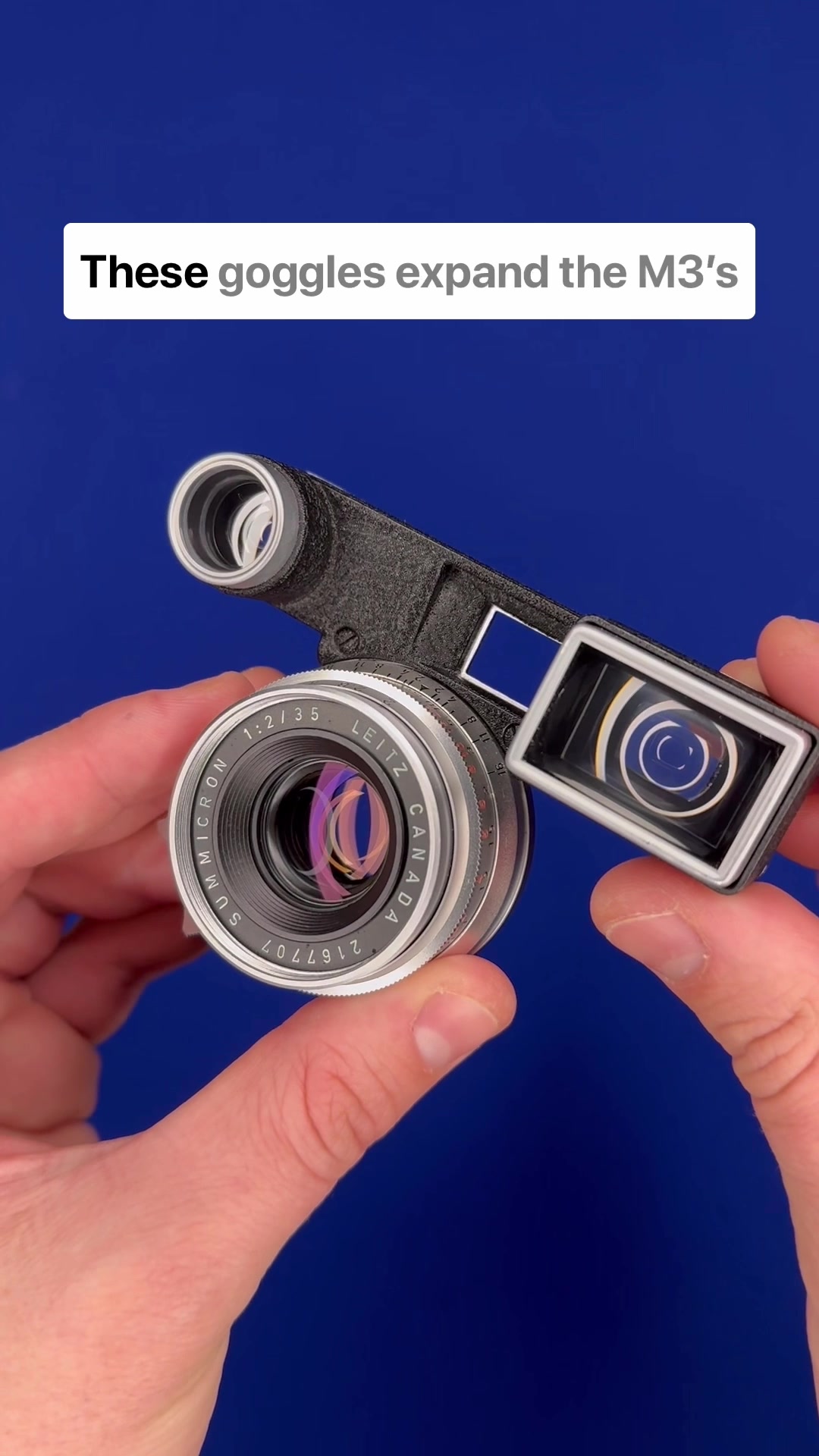 Leica M3 with Leica 35mm 2 Summicron 8-Element Lens