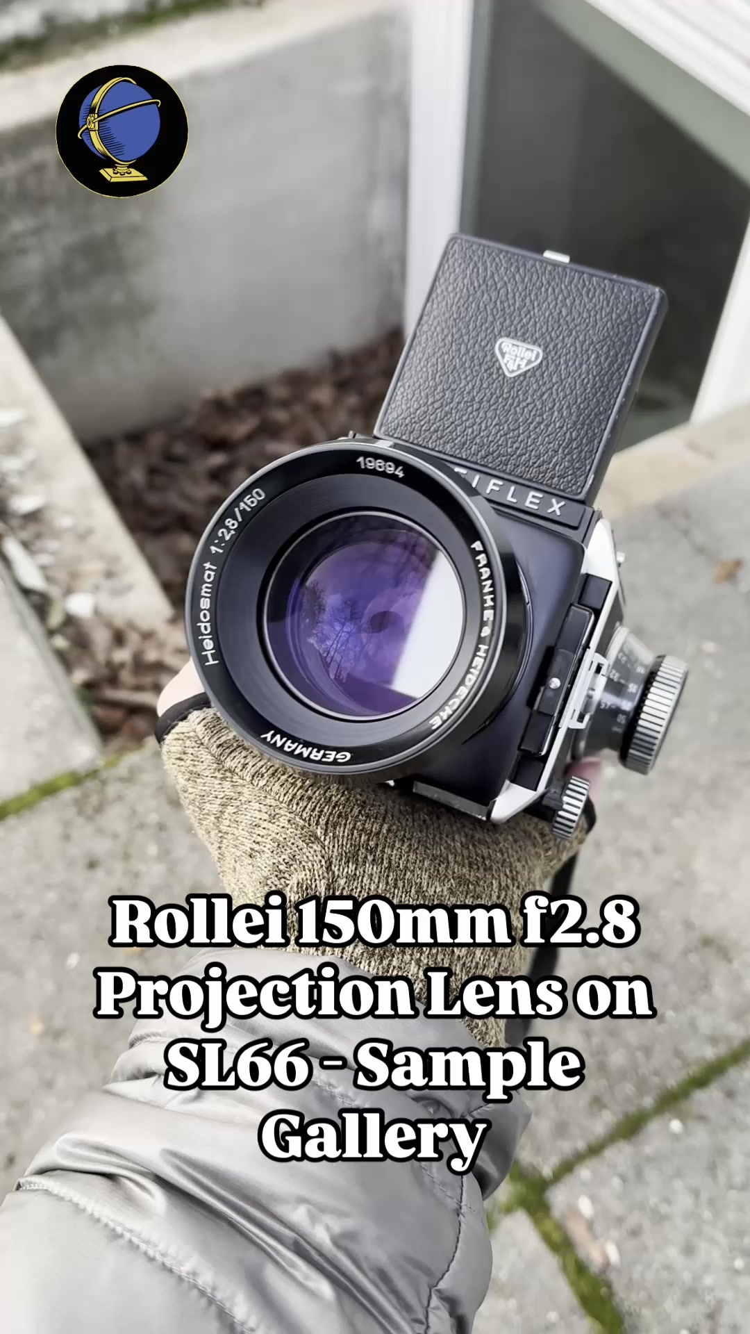 Rollei SL66 with Rollei 150mm f2.8 Projection Lens