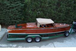 1929 Chris Craft Triple Cockpit Runabout