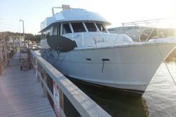 1985 Hatteras Cockpit Motoryacht