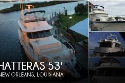 1984 Hatteras 53 Motor Yacht Extended Deck