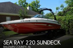 2012 Sea Ray 220 Sundeck