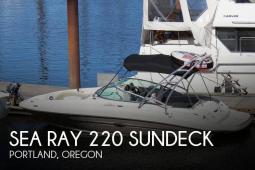 2007 Sea Ray 220 Sundeck