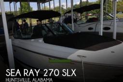 2005 Sea Ray 270 SLX
