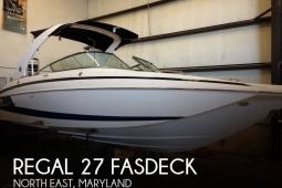 2014 Regal 27 FasDeck