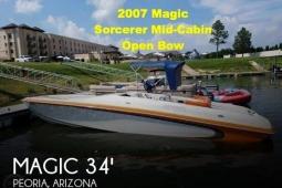2007 Magic Sorcerer Mid Cabin Open Bow
