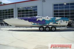 1995 Cigarette 38 Top Gun