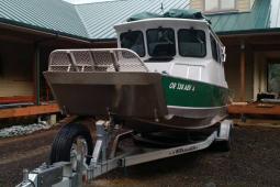 2013 Boulton jet boat drop down loading gate for expedition