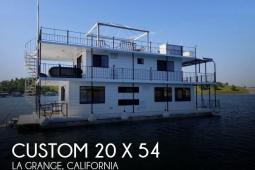 2006 Custom Built 20 x 54 Lake McClure 2-story Houseboat