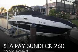 2014 Sea Ray Sundeck 260