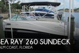 2008 Sea Ray 260 Sundeck
