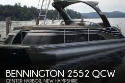 2016 Bennington 2552 QCW