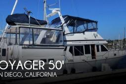 1990 Voyager 50 Aft Cabin Yachtfisher