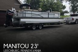2016 Manitou 23 Aurora VP SHP Tri-Toon