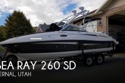 2012 Sea Ray 260 SD
