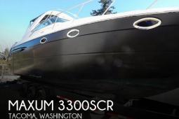 2002 Maxum 3300SCR