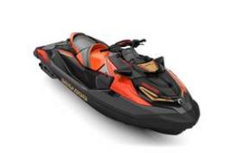 2019 Sea Doo RXT®-X® 300 IBR & Sound System Eclipse Black and Lava Red