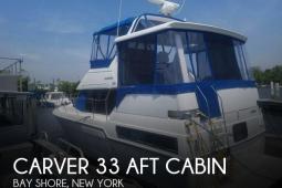 1992 Carver 33 Aft Cabin