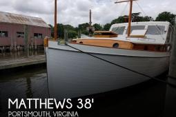 1941 Matthews 38 Cabin Cruiser