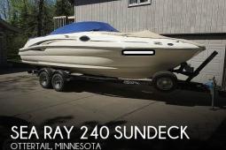 2001 Sea Ray 240 Sundeck