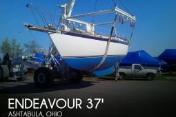 1981 Endeavour 37 Sail Plan-C Tall Rig