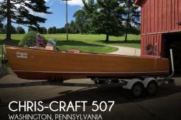 1936 Chris Craft Utility Deluxe #507