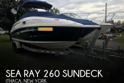 2012 Sea Ray 260 SunDeck