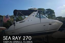 2009 Sea Ray 270 Sundancer