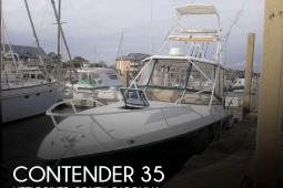 1999 Contender 35 Side Console Express