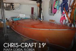 1950 Chris Craft Racing Runabout