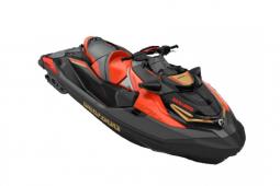 2020 Sea Doo RXT®-X® 300 IBR & Sound System Eclipse Black and Lava Red