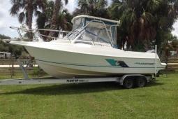 1998 Aquasport Explorer 225 Walkaround