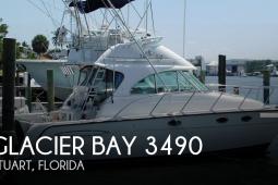 2005 Glacier Bay 3490 Flybridge Ocean Runner