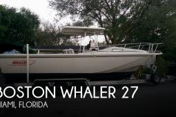 1988 Boston Whaler 27 Center Console Cuddy
