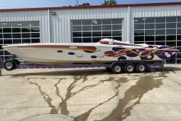 1998 Black Thunder 430 GT Flat Deck
