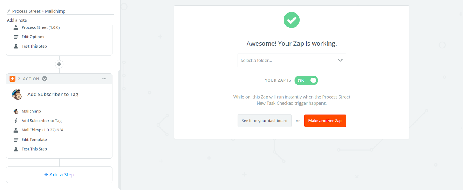 Mailchimp + Process Street Integration