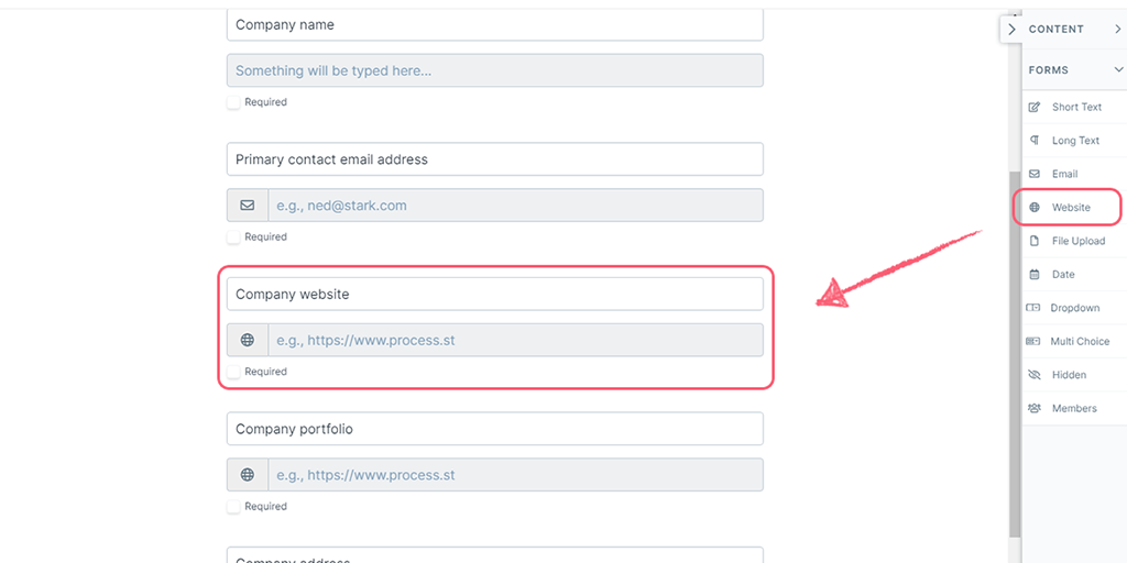 How to Use Form Fields - Process Street Help Center