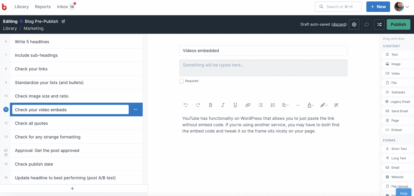 How To Use the Embed Widget