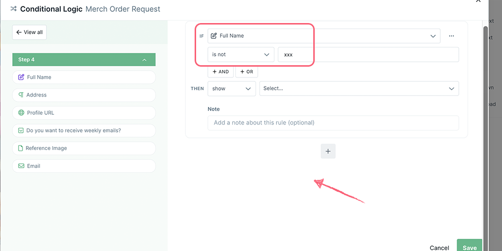 Conditional Logic for Forms