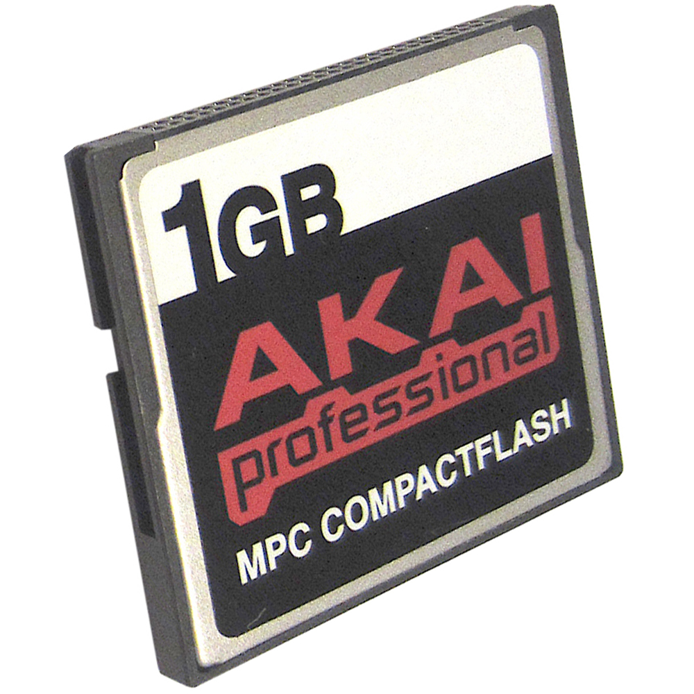 1GB AKAI MPC 1000 CF Card 1 GIG CompactFlash Memory 1GB AKAI MPC 1000 CF Card 1 GIG CompactFlash Memory