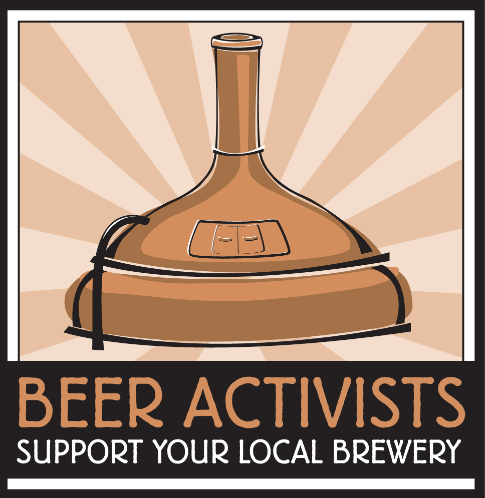 Support your local brewery logo