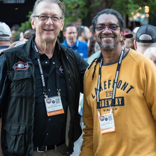 Attendees at the 2018 Craft Brewers Conference welcome reception