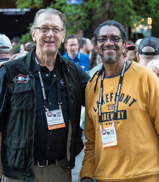 Attendees at the 2018 Craft Brewers Conference welcome reception