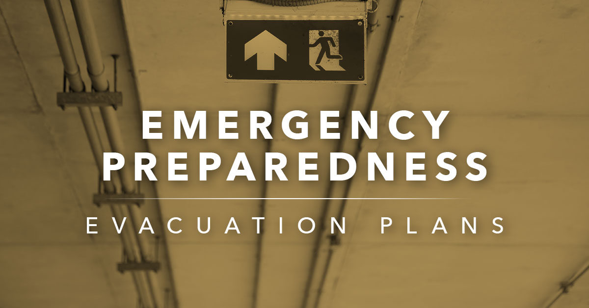 Emergency Preparedness and Natural Disasters Evacuation Plans