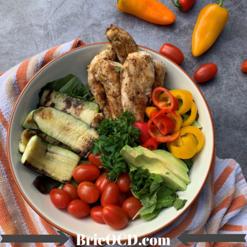 featured image grilled chicken veggie salad 3