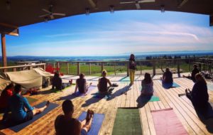 Yoga with Sky @ Brooks Winery Tasting Room | Amity | Oregon | United States